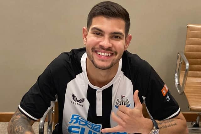 Bruno Guimaraes (photo: NUFC).