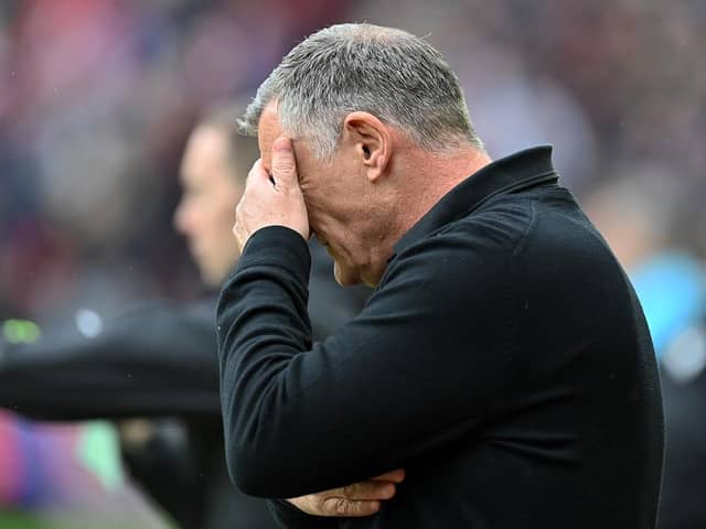 Sunderland manager Tony Mowbray.