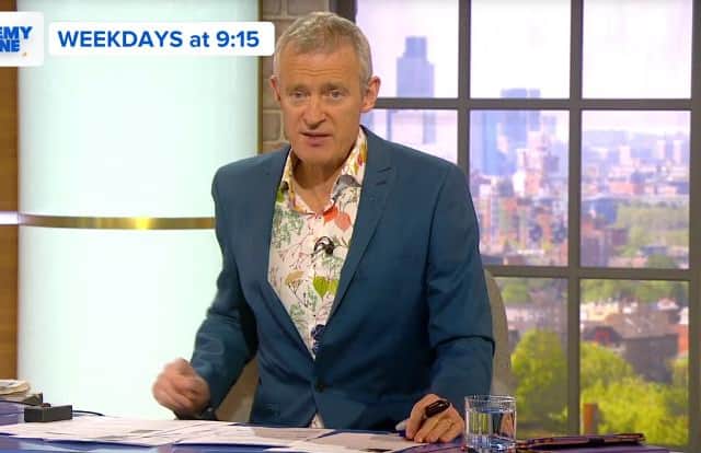 Jeremy Vine,  presenter of the morning daytime chat show of the same name