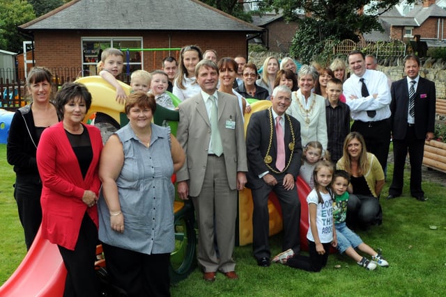 The new Westoe Village Kindergarten was a big hit on opening day in 2009.