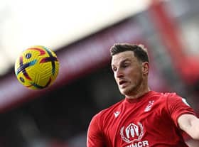 Nottingham Forest striker Chris Wood.