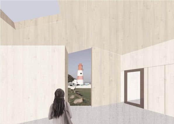 Artist impressions of how the proposed Whitburn Coastal Conservation Centre near Souter Lighthouse could look. Pictures: National Trust/MawsonKerr.