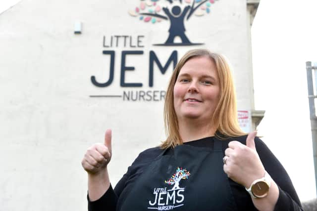Little Jems Nursery manager Jemma Coulter said it was "amazing" to get a good Ofsted judgement.