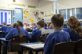 School pupils in a classroom. Image: Danny Lawson/PA Wire