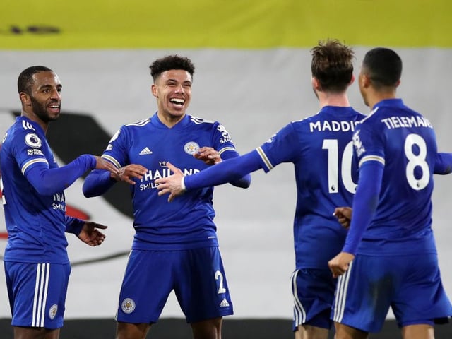 The Foxes have scored 39 times this season from 255 shots at goal.