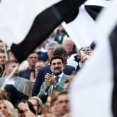 Newcastle United chairman and Public Investment Fund governor Yasir Al-Rumayyan at St James's Park.