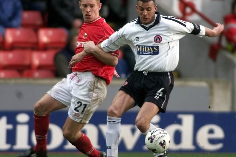 A full England international, Curle was in the twilight of his career when he arrived at United and spent two years at the Lane before moving to Barnsley and Mansfield. He went into management after retiring as a player, and led Northampton to a League Two play-off final win before being appointed at Oldham this year