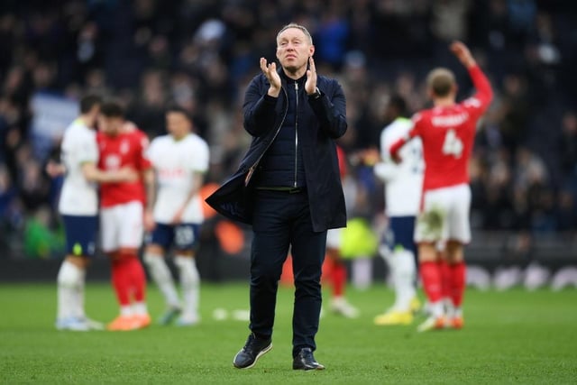 Cooper has done a great job at Nottingham Forest and has guided his newly-promoted side away from the relegation zone. He’s loved by the fans, although at Forest, a managerial change never seems too far away.