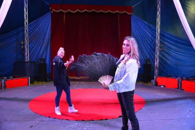Planet Circus owner Tanya Mack has welcomed Karima Mohamed from South Shields into the circus family.
