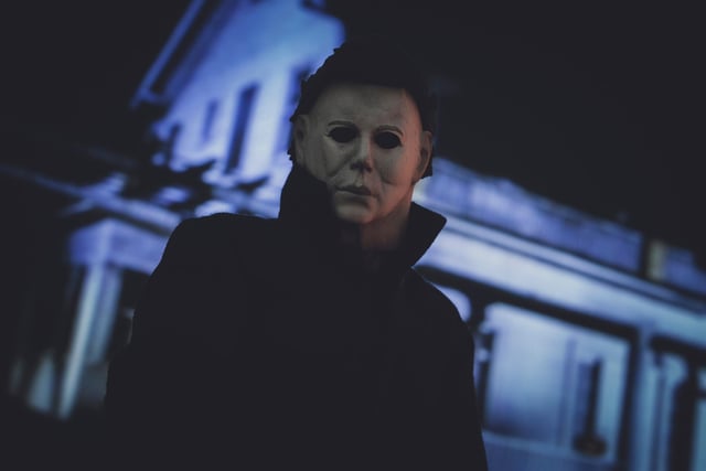 Now we move into the movie baddies and probably the most evil of all Halloween characters - Michael Myers. If you can't get a mask of Myers, get one of William Shatner and paint it white. Believe it or not it's the same thing.