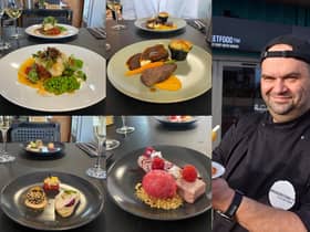 A 'taste of Northumberland' event was held at Posh Street Food at Stack.
