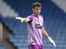 Daniel Langley of Newcastle United gives instructions during the Papa John's EFL Trophy Group match between Sheffield Wednesday and Newcastle United U21's at Hillsborough on August 31, 2021 in Sheffield, England. (Photo by George Wood/Getty Images)