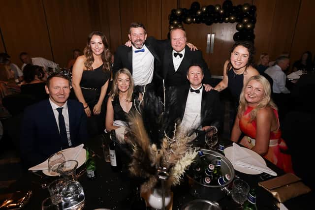 The charity ball raised £41,852.55 for Cancer Research UK.
