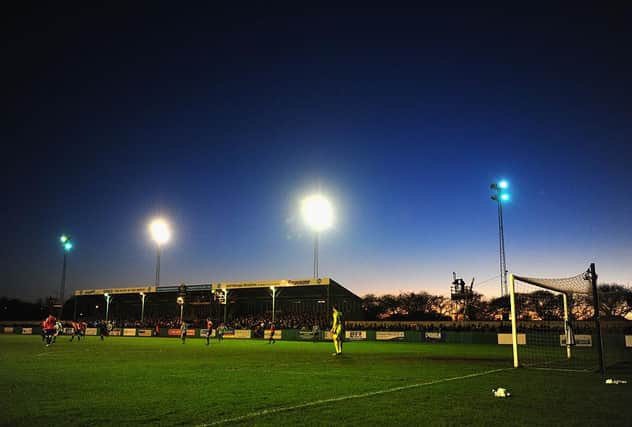 A general view of Croft Park.