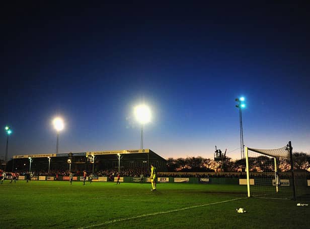 A general view of Croft Park.