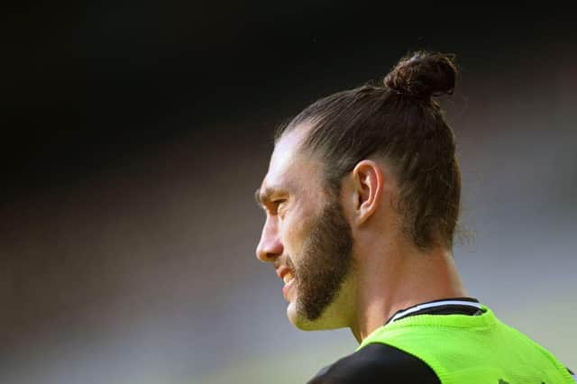 Newcastle United striker Andy Carroll