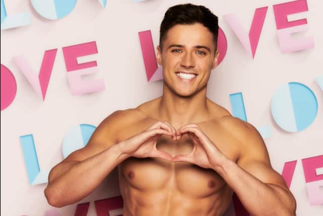 Love Island contestant Brad McClelland.