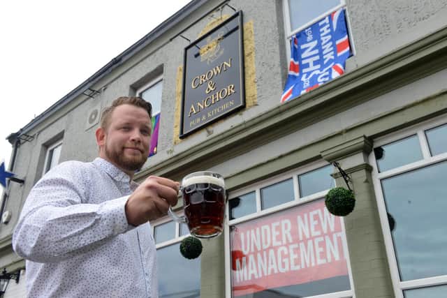 The Crown & Anchor landlord Gareth Carr is preparing to reopen when lockdown restrictions are lifted this weekend.