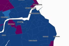 These are the areas of South Tyneside with the lowest Covid-19 case rates.