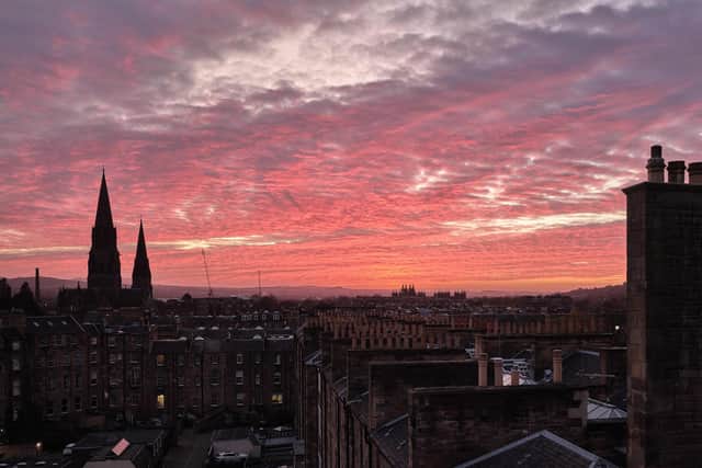 The views across Edinburgh can be breathtaking.