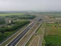 Highways England has shared drone photos taken after the new stretch of A19 opened above Testo's Roundabout at Boldon.