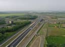 Highways England has shared drone photos taken after the new stretch of A19 opened above Testo's Roundabout at Boldon.