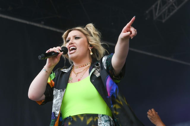 Ella Henderson closed a packed event at Bents Park