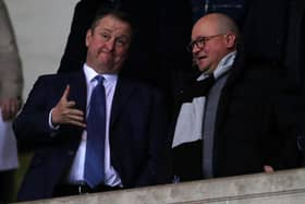 Newcastle United owner Mike Ashley and managing director Lee Charnley.