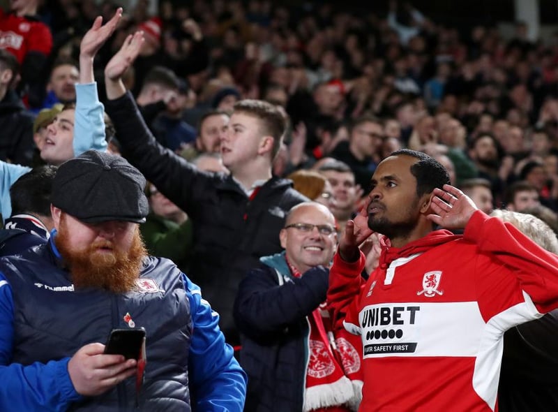 Average league attendance at the Riverside this season = 25,102