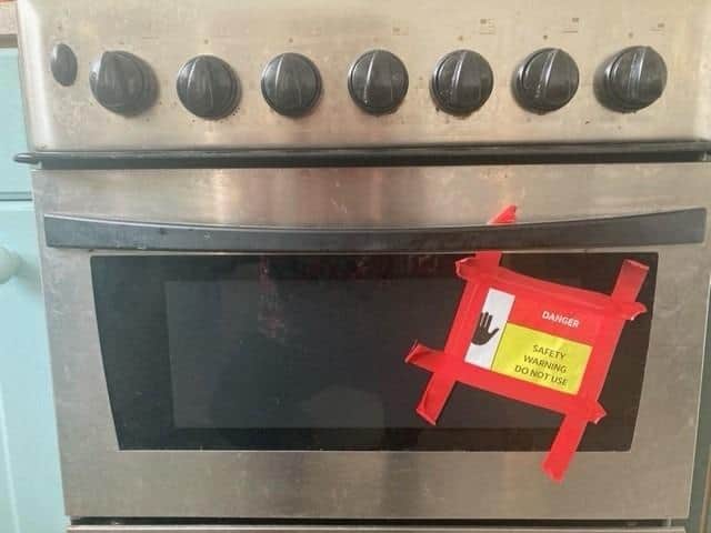 Condemned cooker