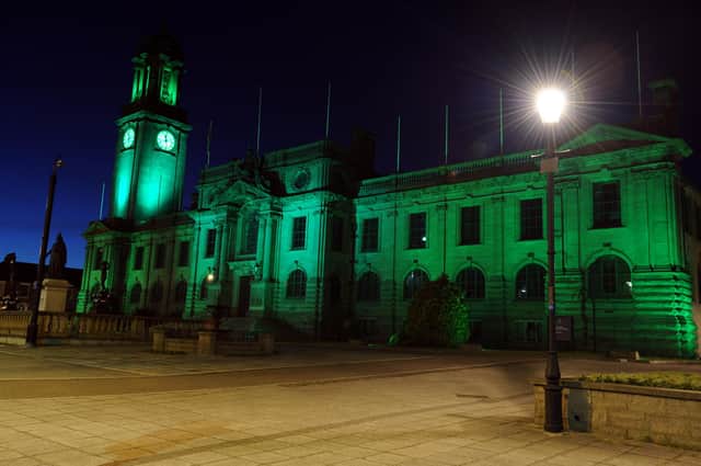 South Shields town hall will be lit green for Carers' Week