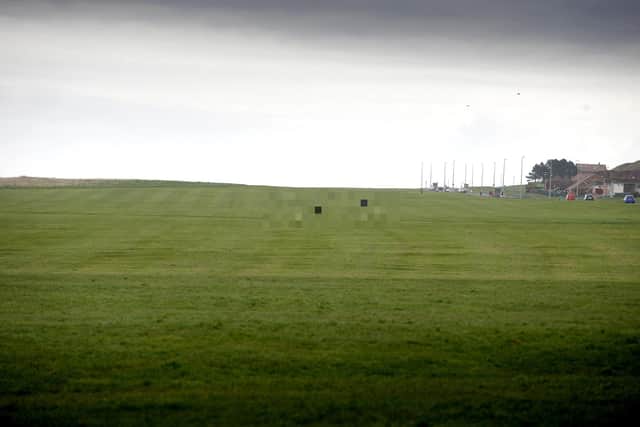 An incident involving a dog walker took place on The Leas in South Shields.