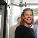 Newcastle United part owner and director Amanda Staveley. (Photo by Oli SCARFF / AFP) (Photo by OLI SCARFF/AFP via Getty Images)