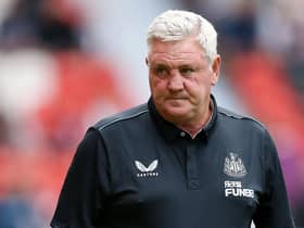 Steve Bruce, Manager of Newcastle United. (Photo by Charlotte Tattersall/Getty Images)