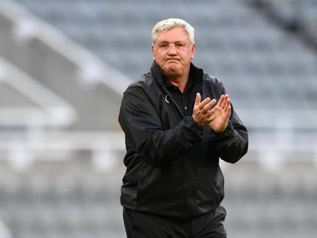 Newcastle boss Steve Bruce.