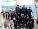 The cadets aboard TS Royalist