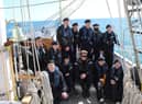 The cadets aboard TS Royalist
