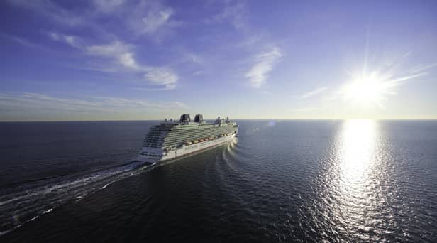 P&O Cruises Britannia at sea