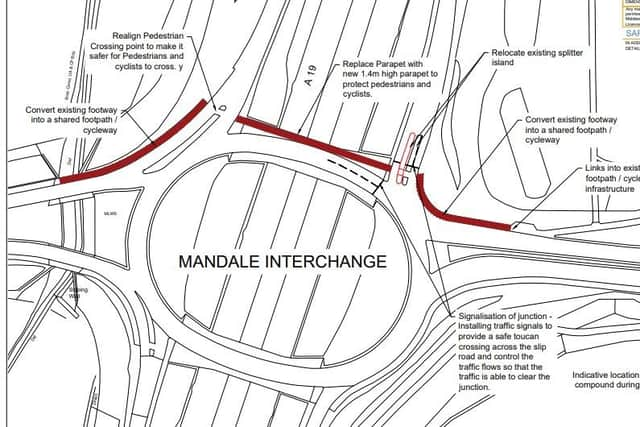 An overview of the plans for the area