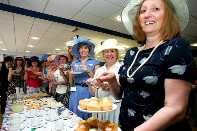 The Central Library hosted a tea party for the Queen's official birthday 17 years ago.