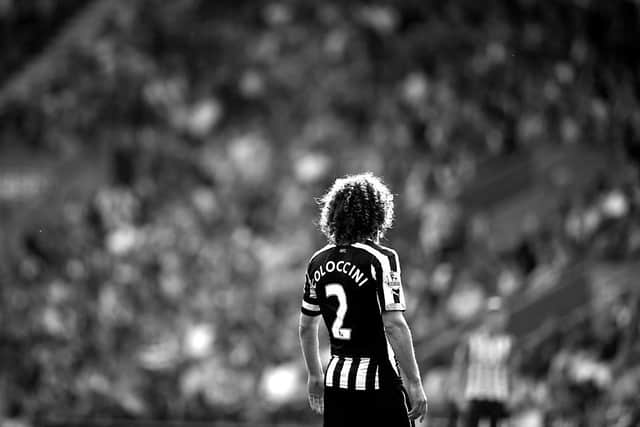 Fabricio Coloccini at the St Mary's Stadium in 2014.