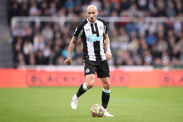 Jonjo Shelvey put in an impressive performance against Brentford on Saturday (Photo by George Wood/Getty Images)