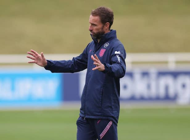 Gareth Southgate manager of England. (Photo by Catherine Ivill/Getty Images)