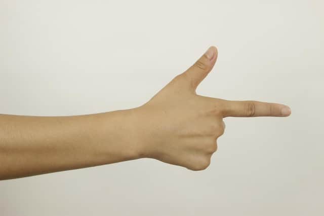 Finger signatures are a sign of the times.