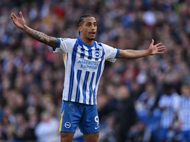 Joao Pedro of Brighton & Hove Albion is reportedly wanted by Newcastle and Chelsea.