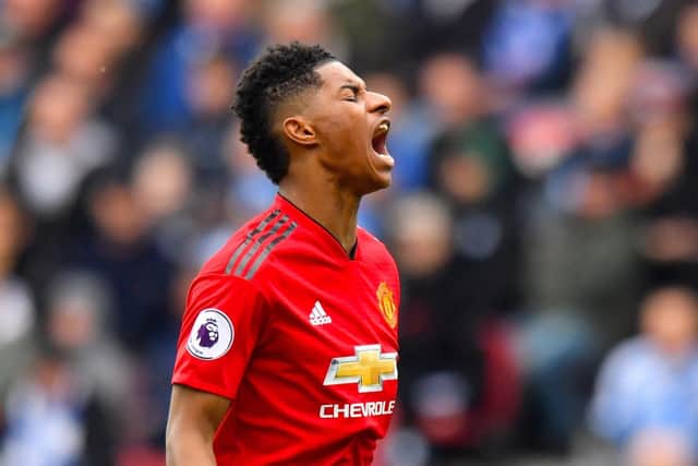 Can you imagine a world without the internet? Marcus Rashford might be trying to. PA picture.