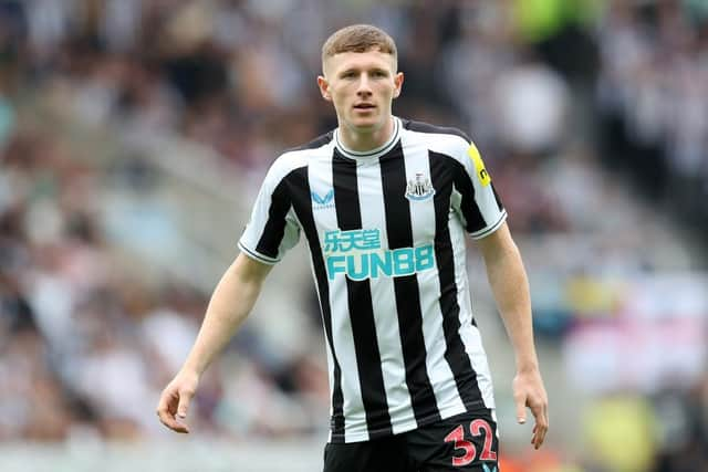 Newcastle United midfielder Elliot Anderson.