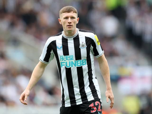 Newcastle United midfielder Elliot Anderson.