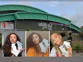 Jade Thirlwall, Leigh-Anne Pinnock and Perrie Edwards pictured as they celebrated their Little Mix song, Sweet Melody, climbed to the top Official Singles Charts run by the Official Charts Company. They will perform at the Utilita Arena in Newcastle in April next year after their Confetti tour was rescheduled. Images by PA and Google.