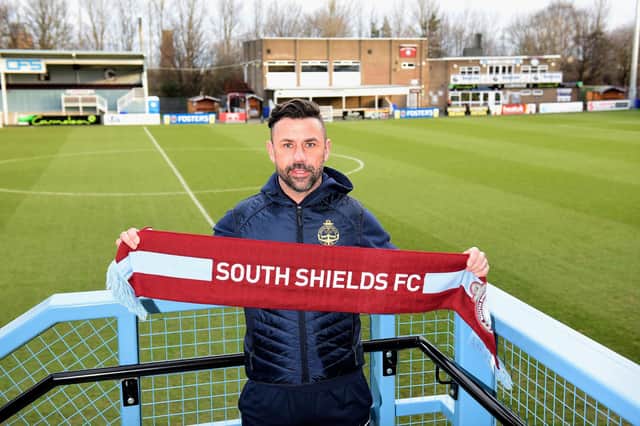 South Shields manager Kevin Phillips
